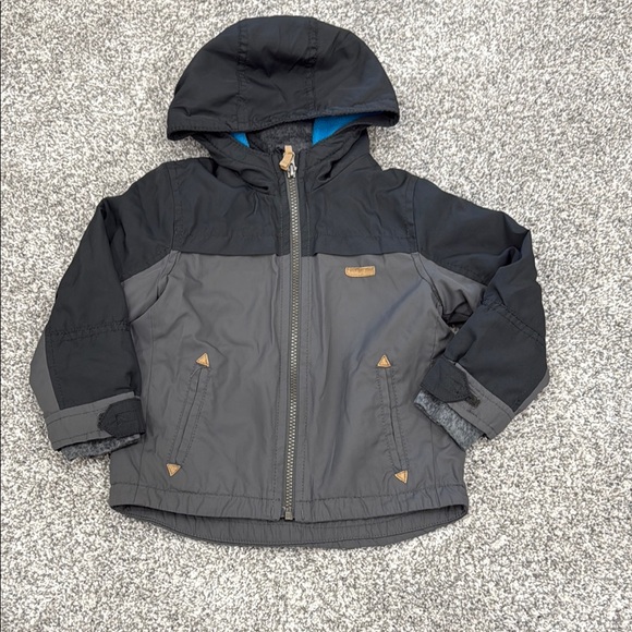 Carter's Black and Gray Kids Puffer Jacket 3T - Picture 1 of 6